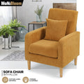 Yellow Accent Chair - Upholstered Armchair