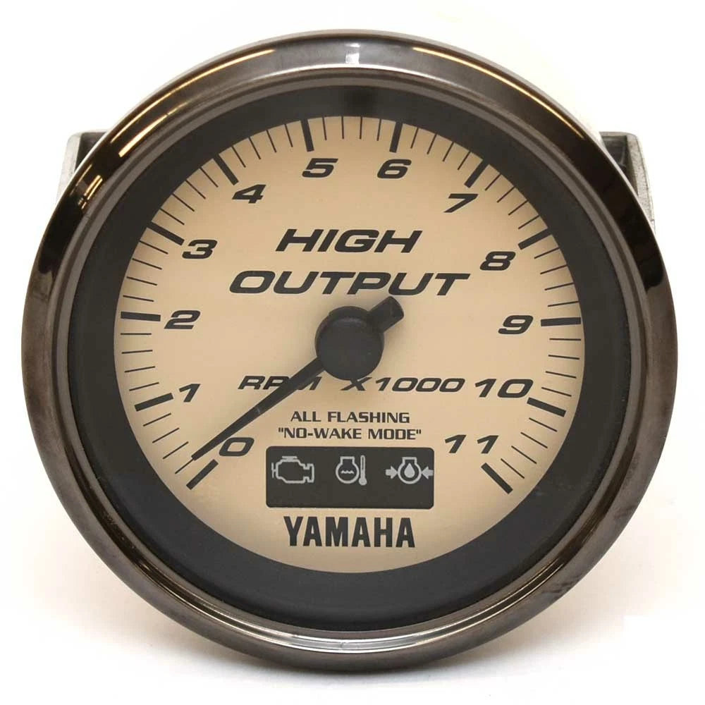 Yamaha Jet Boat Tachometer Gauge 947302 | Beede W/ Systems Check 3