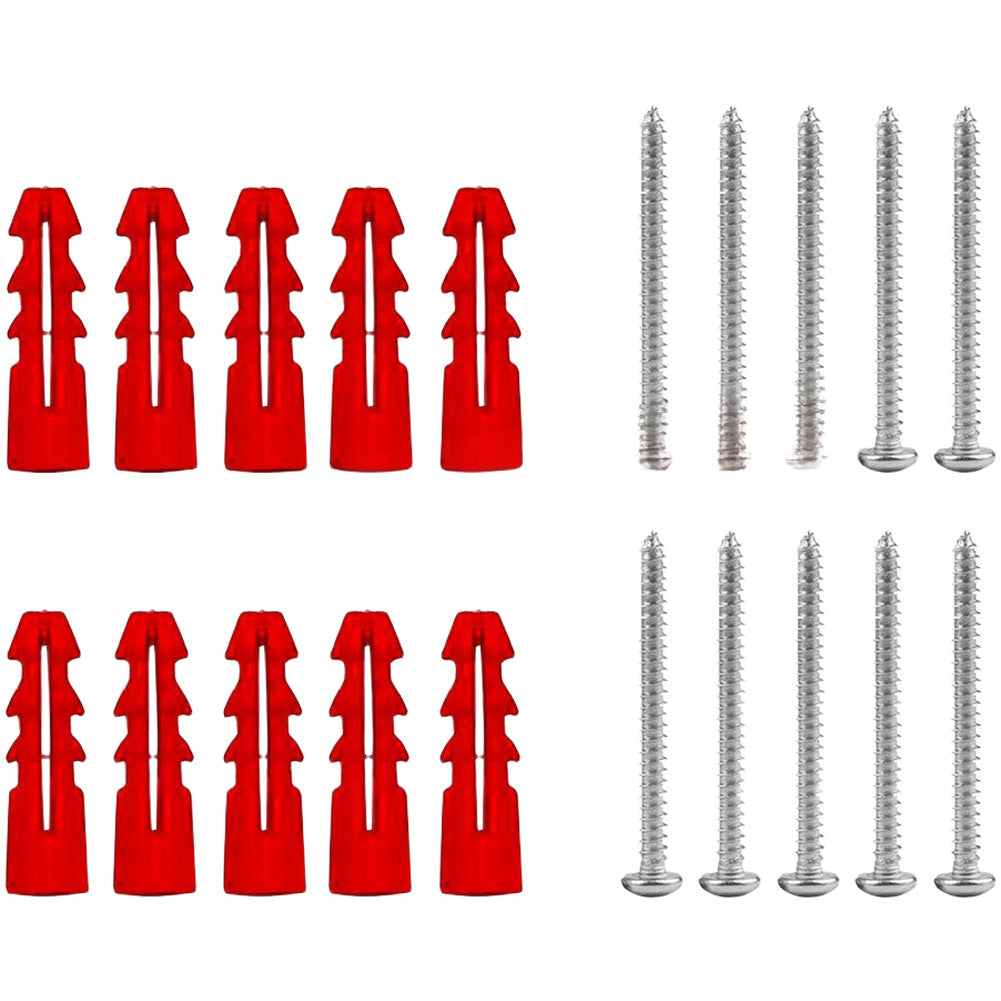 Plastic Wall Anchor Set with Screws