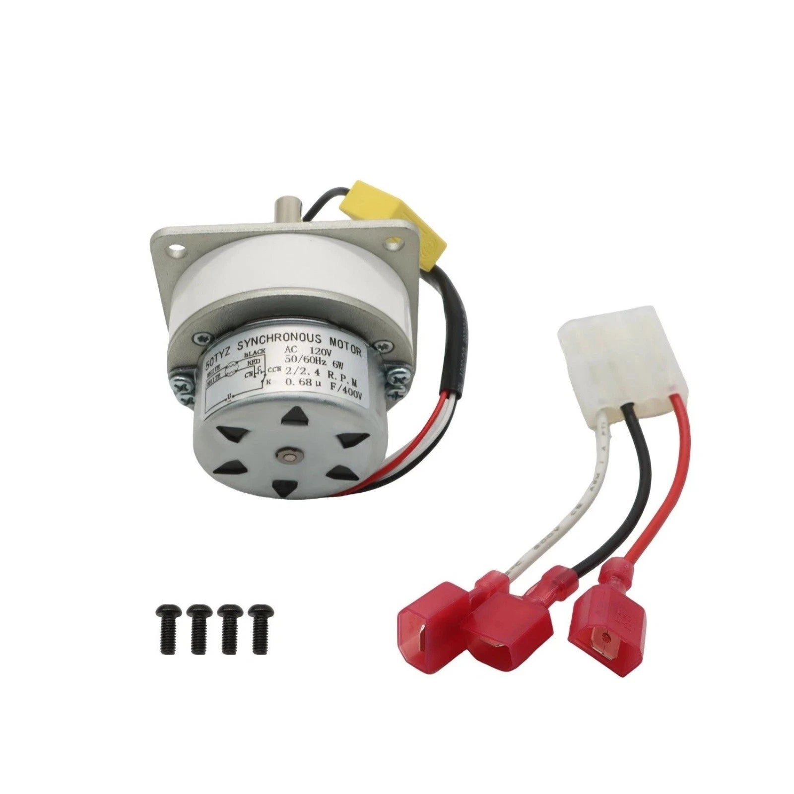 12-1020 Auger Feed Motor 2.4 Rpm 3 Pin For Heatilator Eco-choice Ps35