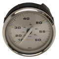 Faria Boat 60 MPH Speedometer Gauge SEK042A 4 3/8 Inch Kronos Silver by Faria