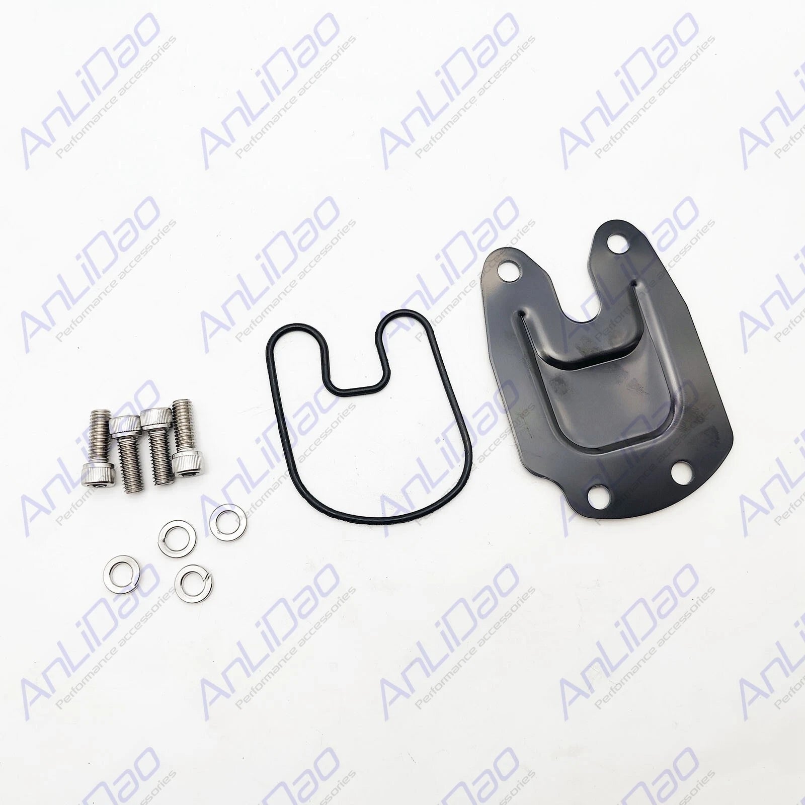 Fit Mercuiser Alpha Bravo Gimbal Exhaust Block Off Seal Plate Kit
