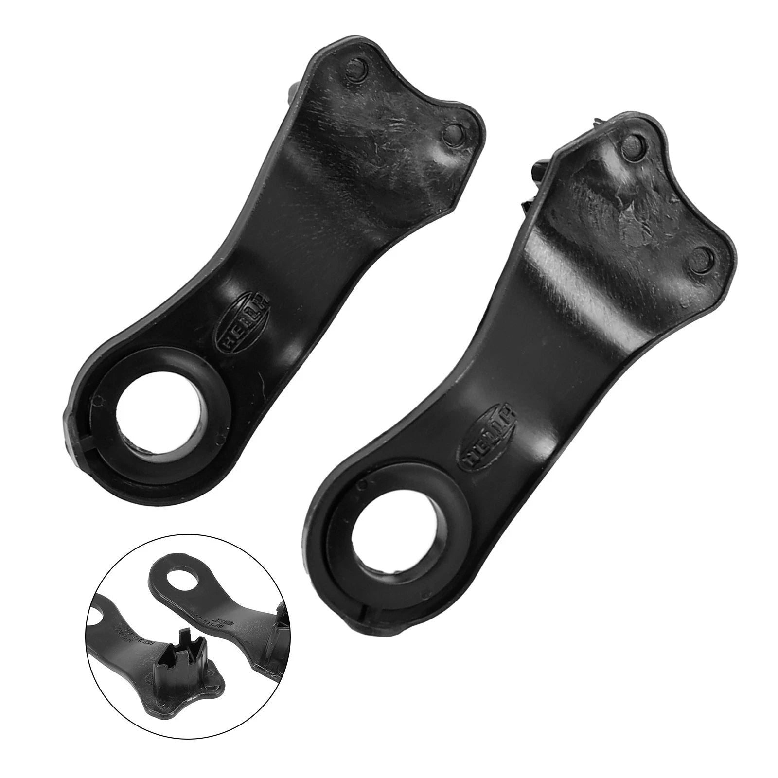 Headlight Clips 2003-2010 Brackets Repair For 5 Series E60 E61 High
