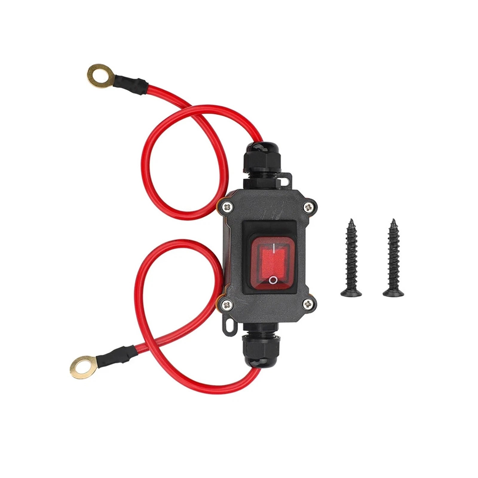New Ip67 Pa66 Dc 12-24V Inline Cord Switch On/off Switch For Cars