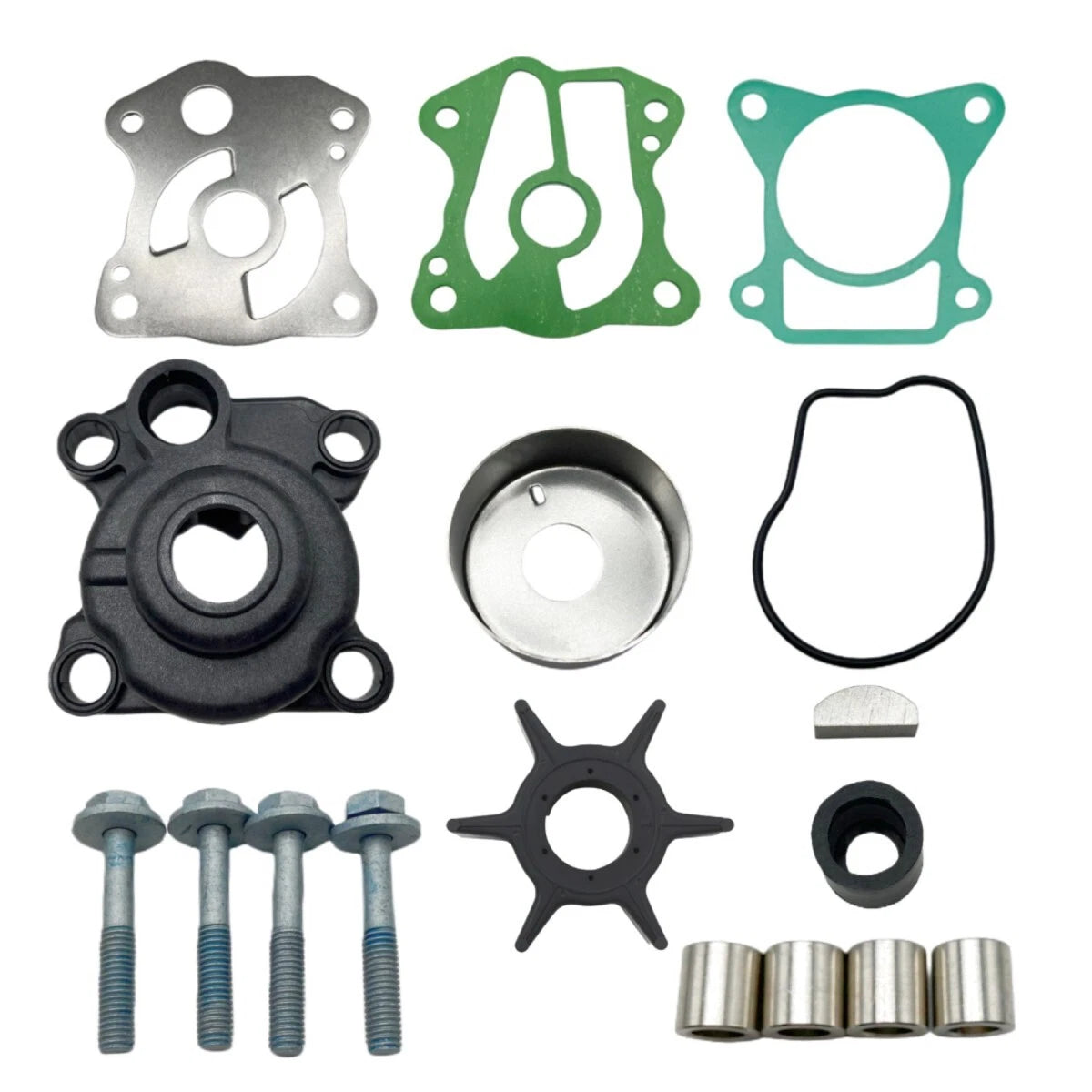 Water Pump Impeller Kit 06193-zv7-020 06193-zv7-010 For Honda 25 30