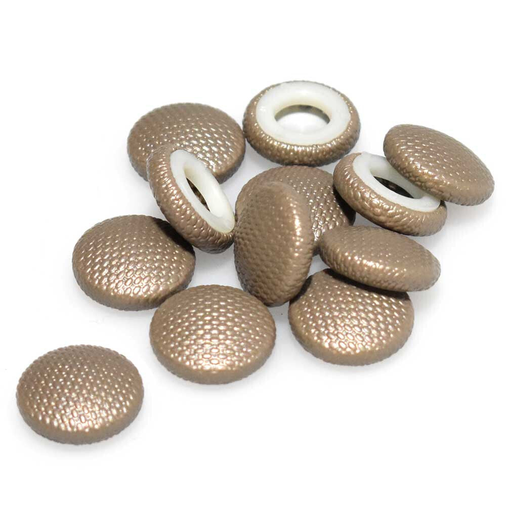 Boat Snap Covers Copper Textured Vinyl Set of 12