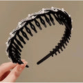 Korean Rhinestone Headband Secure Grip