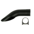 R7083 Curved Exhaust Extender - 3 1/2" Fits Case