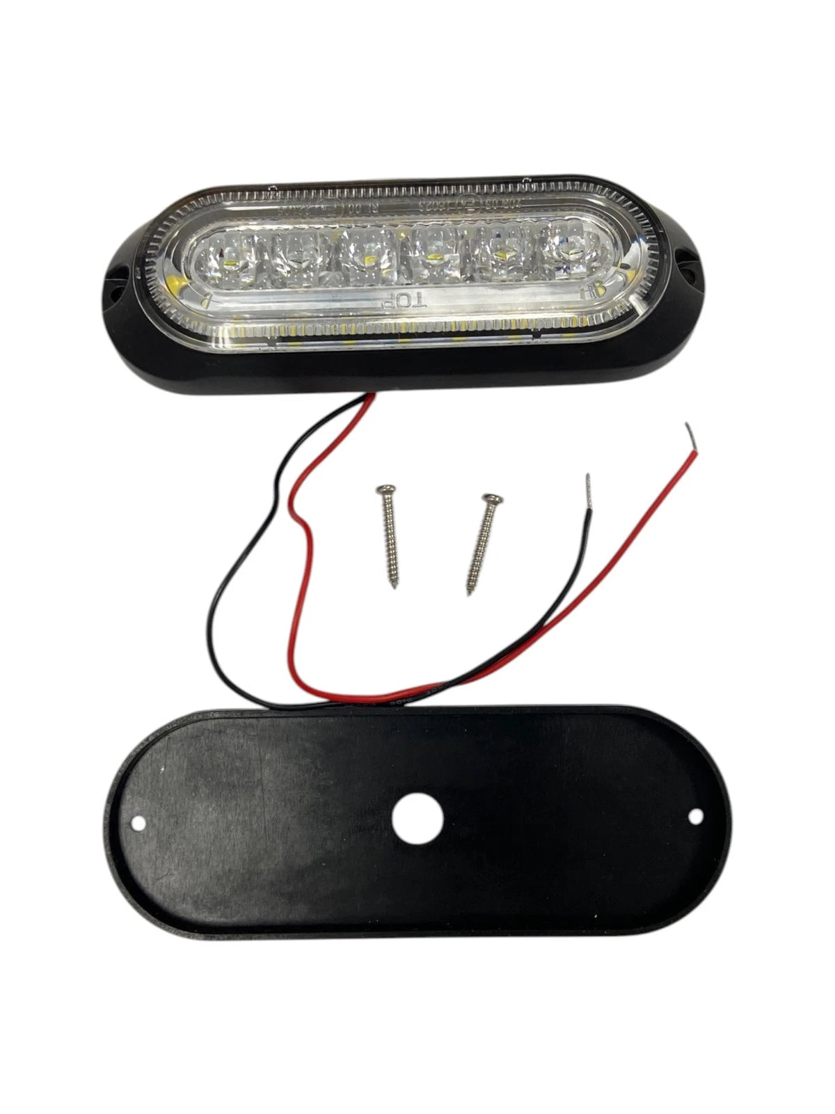 Oval Marine Led Light 5", 10 - 30V White Light New