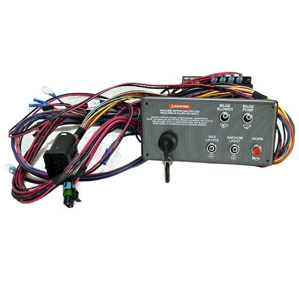 Ignition Switch Panel Sea Ray 2073039 Mercury 8 x 4 Inch by Sea Ray