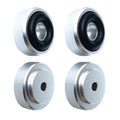 Silver Hifi Audio Speaker Isolation Feet Absorb Shock Pad Amplifier