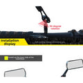 Handlebar Mounted Rearview Mirror 12.5cm