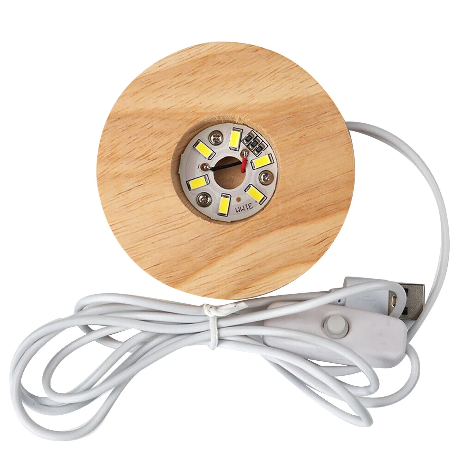 New Durable 80mm Night Led Lamp Holder Stand Base Diy Accessories