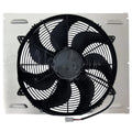Z40107 Single 16" Electric Fan & Shroud - 16 5/16 X 21 3/4 X 4 3/8