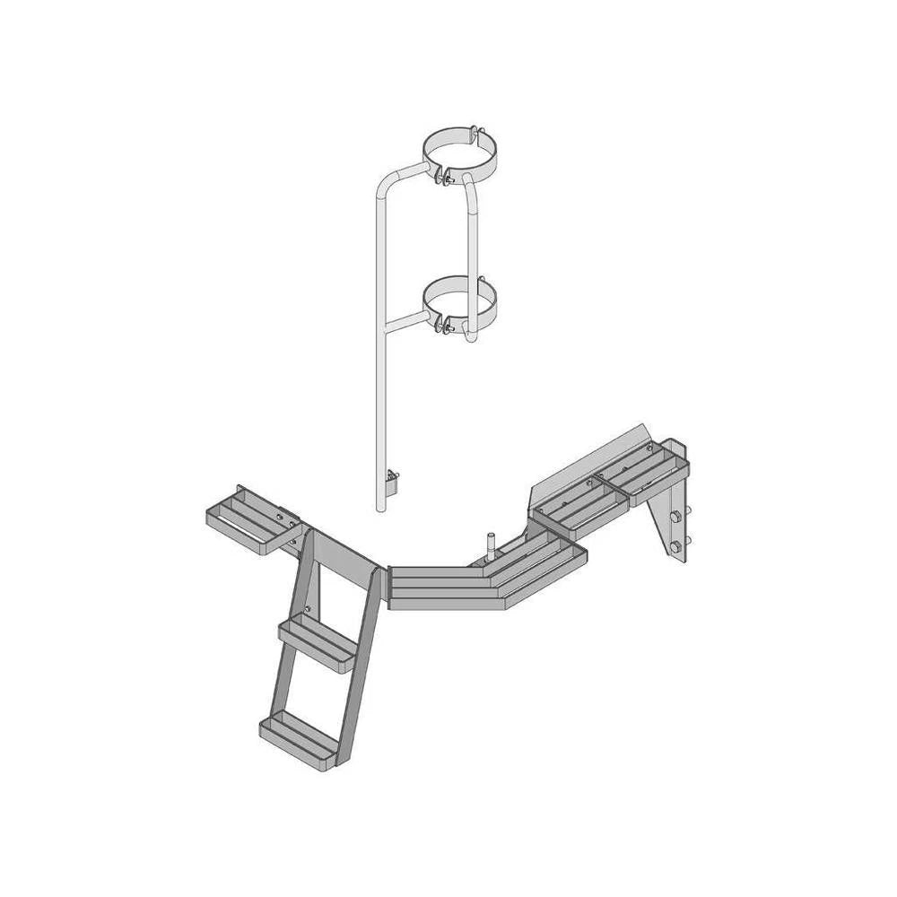 Fits John Deere Window Step & Handrail (Interim Tier 4 & Earlier)