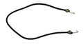 Small Hook Luggage Elastics 21" Black (Per 10)