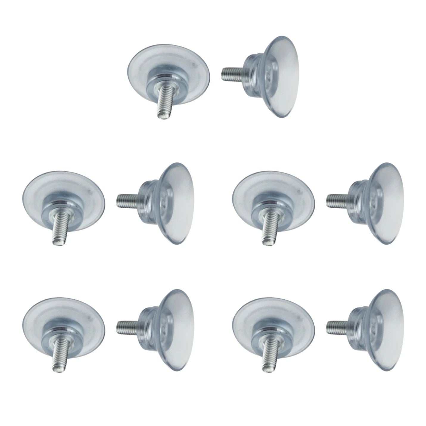 10pack Strong Suction Cup For Home Furniture Glass Table Top W/ M6 M8