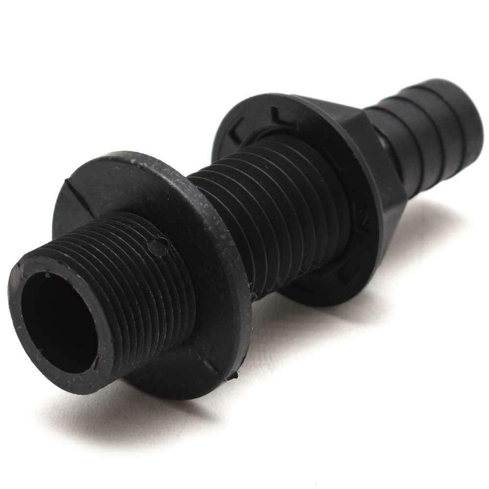 Lowe Boat Thru Hull Drain 3/4 Inch Plastic by Lowe