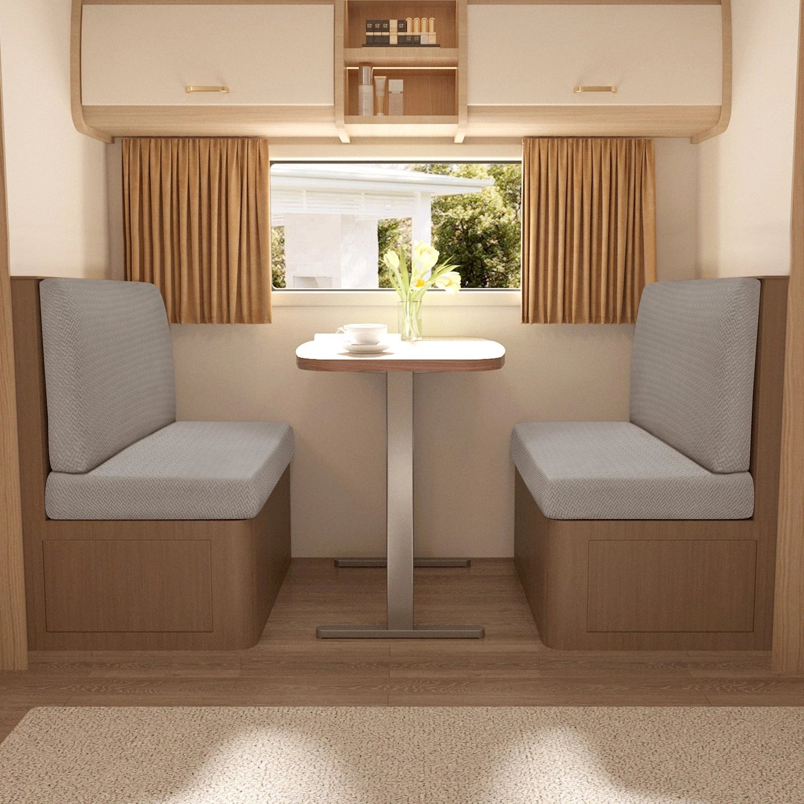 Stretch Sofa Covers For Rv Camper Trailer Removable Washable Seat