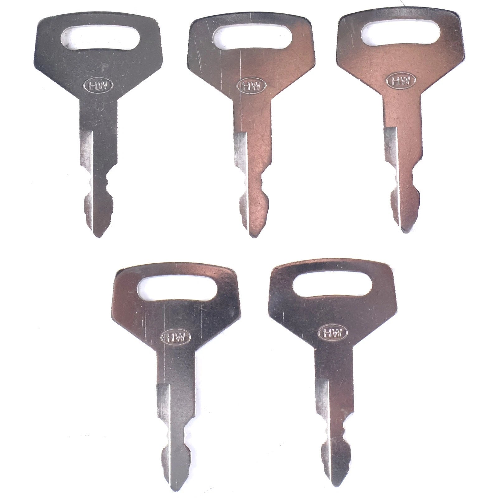 (5) K250 Keys For Kobelco Kawasaki Mdi-yutani New Holland Case