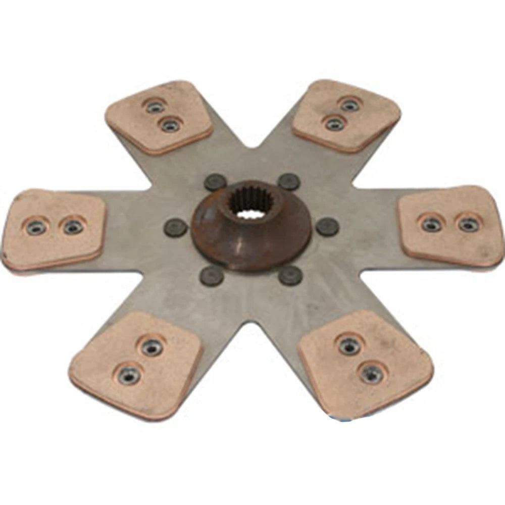 Ar50289 New 13.5" 6 Button Solid Trans Disc Fits John Deere 4320