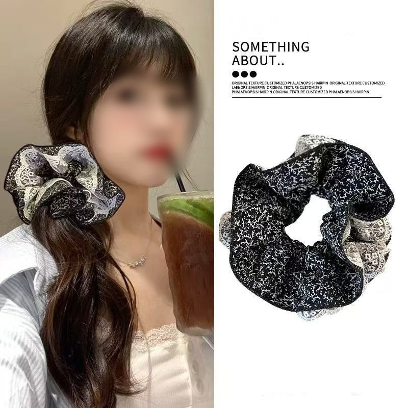 Polka Dot Lace Hair Hoop