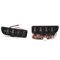 Boat Switch Panel Set Black 9 1/4 Inch by Sailfish