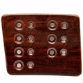 Crest Boat Switch Panel Blank 64348 Carribbean Woodgrain by Crest