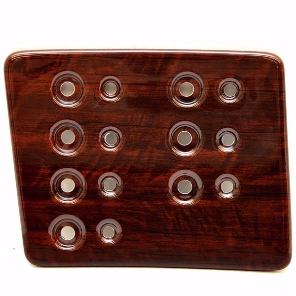 Crest Boat Switch Panel Blank 64348 Carribbean Woodgrain by Crest