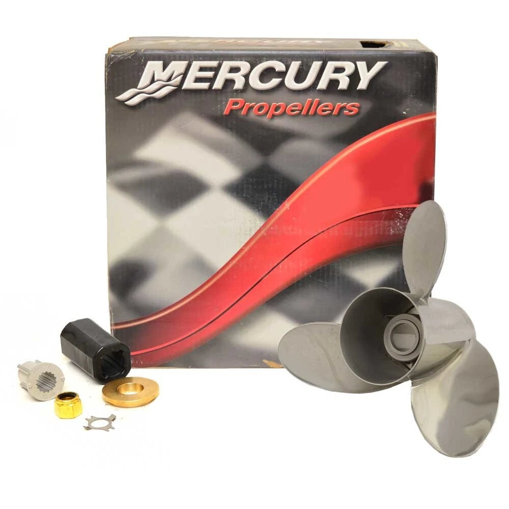 Mercury Laser Ii Boat Propeller 48-16547a46 | Lh 13 3/4 X 23 P