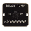 Rule Boat On/off Panel Switch Model 49 | 10a 250vac Bilge Pump