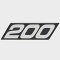 MasterCraft Boat Raised Emblem Decal 750130 by MasterCraft