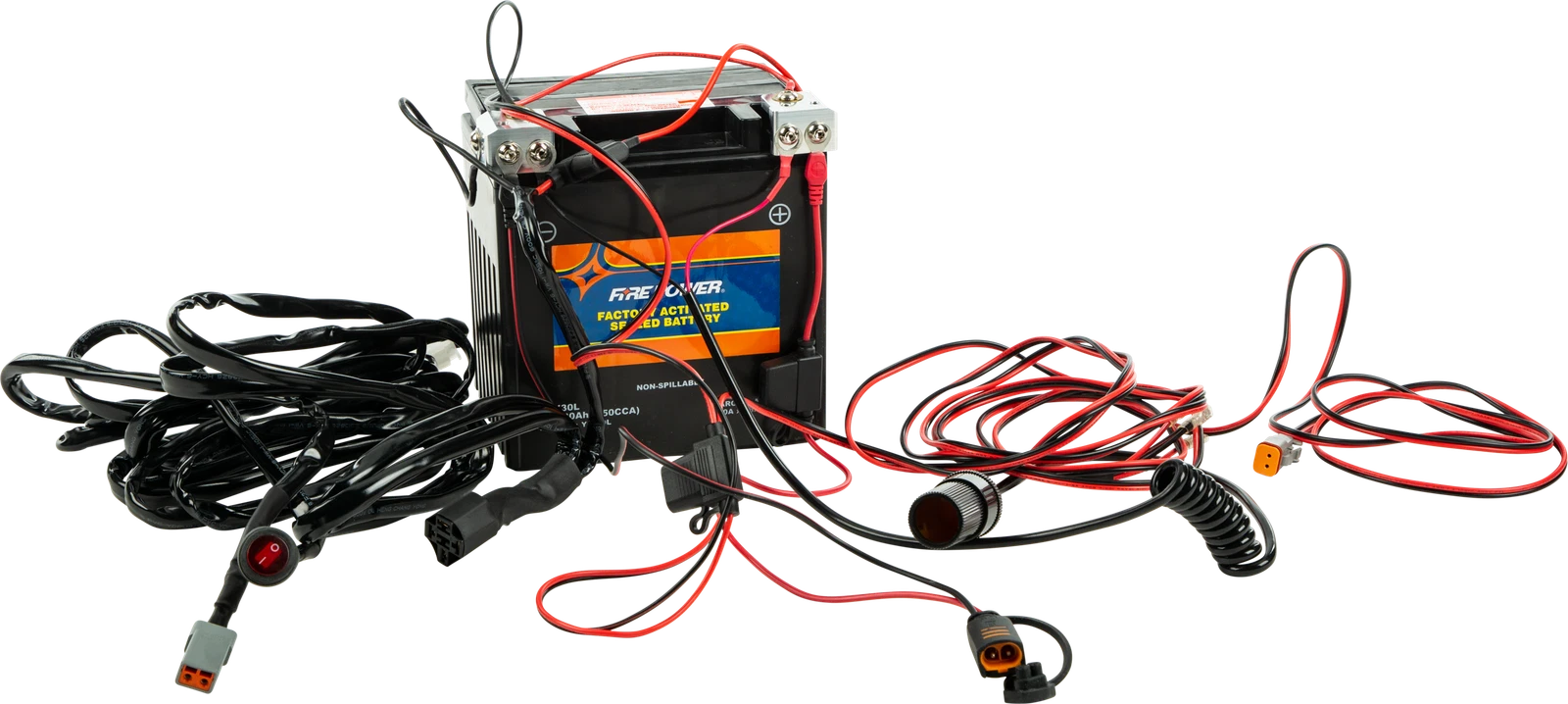 Open Trail Terminal Tender Battery Block Kit For 12V Powersports