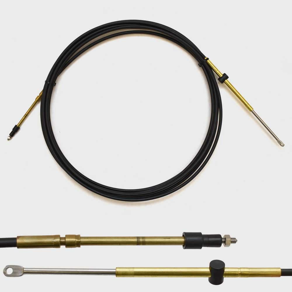 Control Cable Volvo Black 21 Feet by Uflex