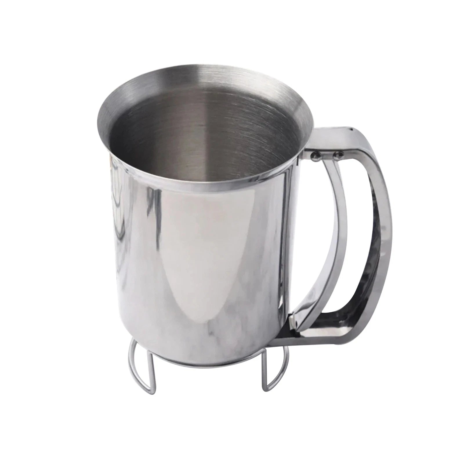 Wide Mouth Batter Dispenser 900ml Drip-free Valve No Sticky Baking