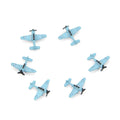 1cm 1/1000 Us Aircraft Carrier (F4f/sbd/tbd) Plane Model Decor Craft