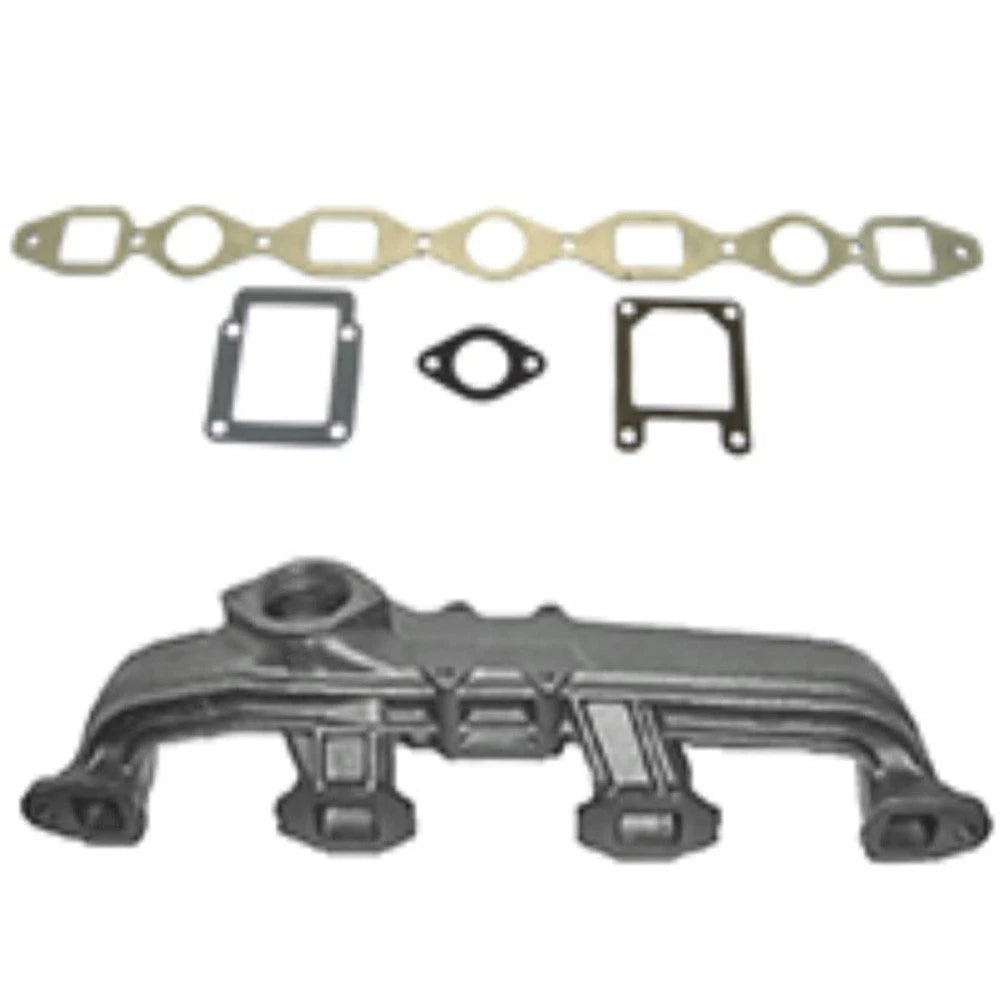 Manifold With Gasket Kit Fits Case/internati<wbr/>onal Harvester