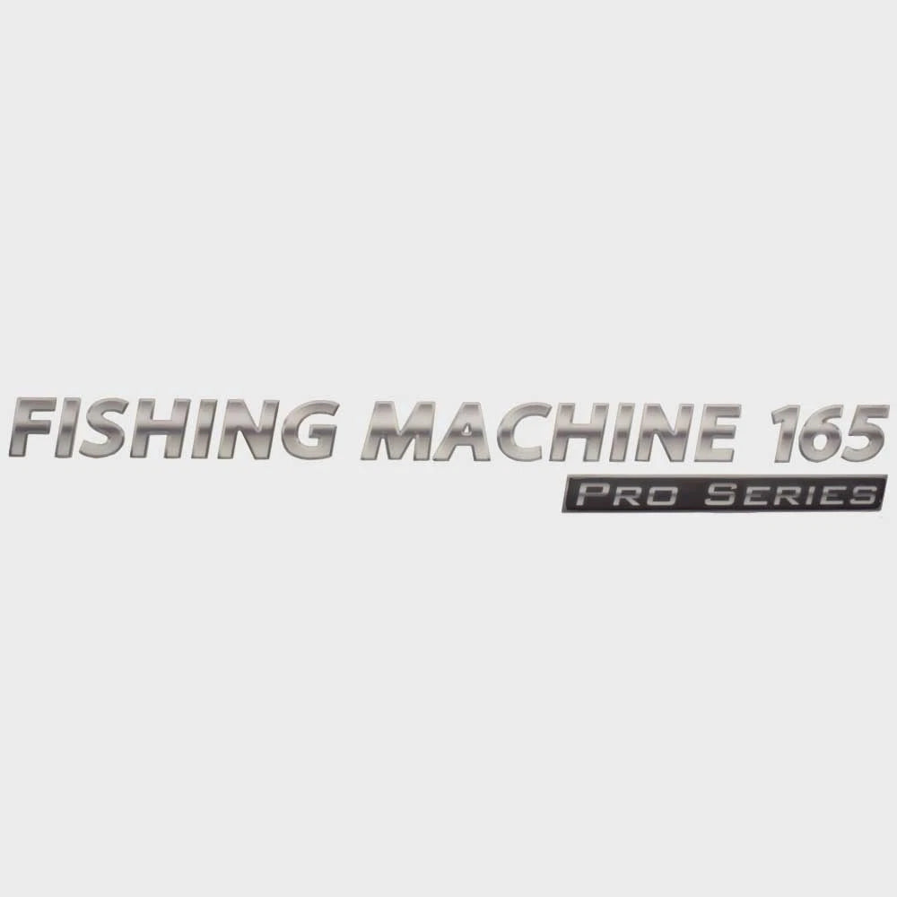 Lowe Boat Raised Decal 2241013 | Fishing Machine 165 Pro 26 1/2 Inch