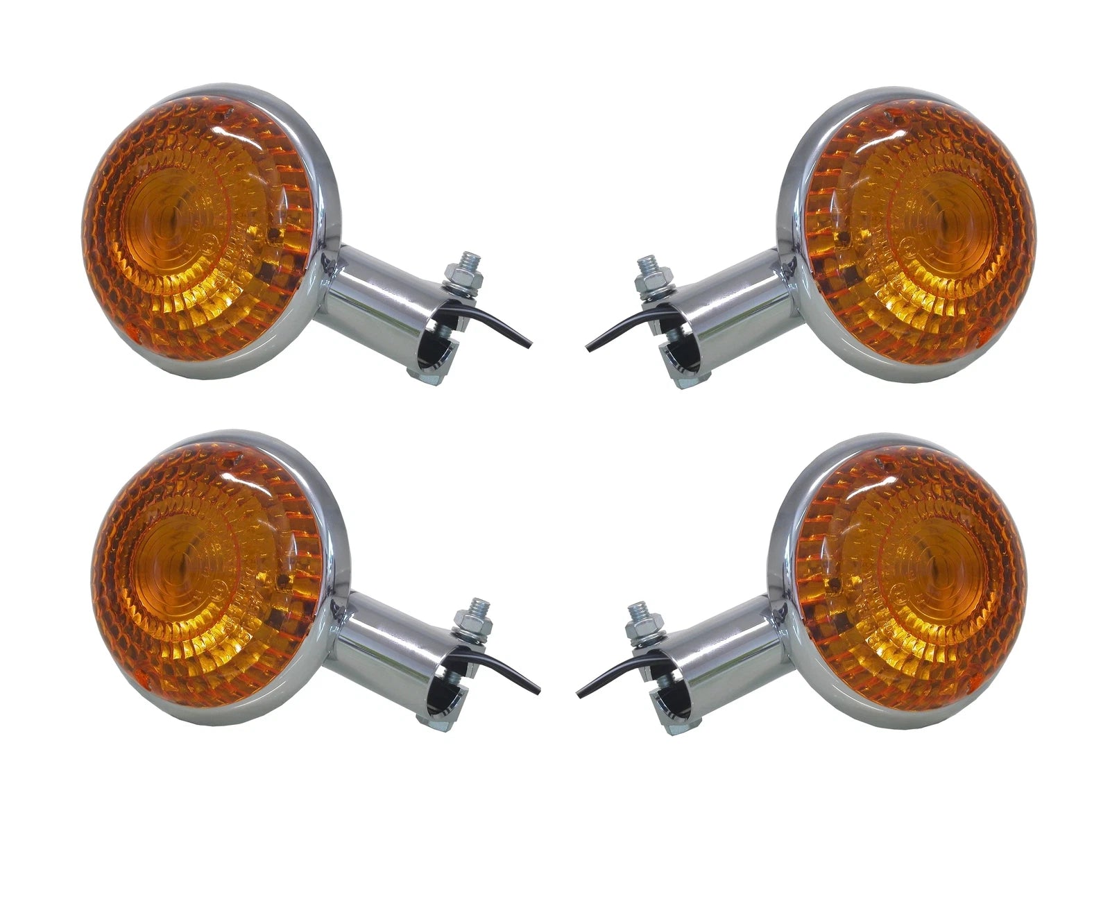 Winkers Set Of 4 Front & Rear For Yamaha Xvz 1300 A Royal Star