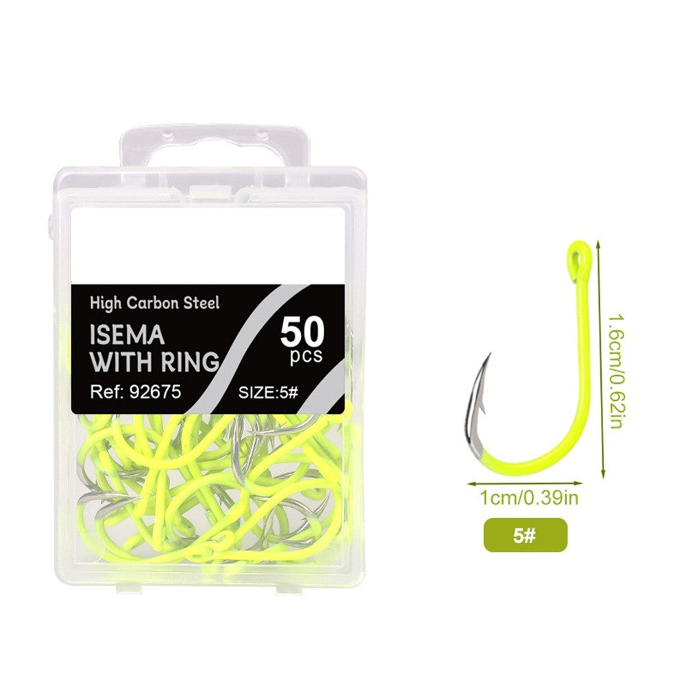 Fishing Hooks High Strength Yellow