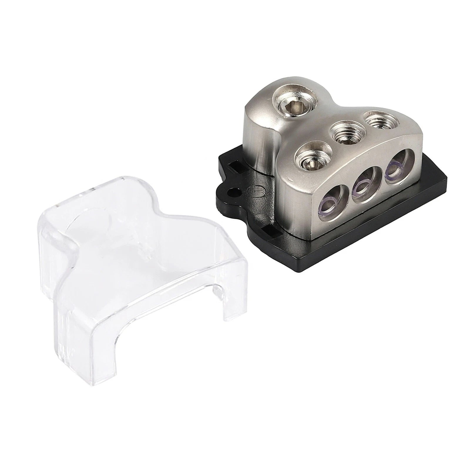 3 Way Car Power Distributor Block Audio Power Wire Splitter 1*0 Gauge