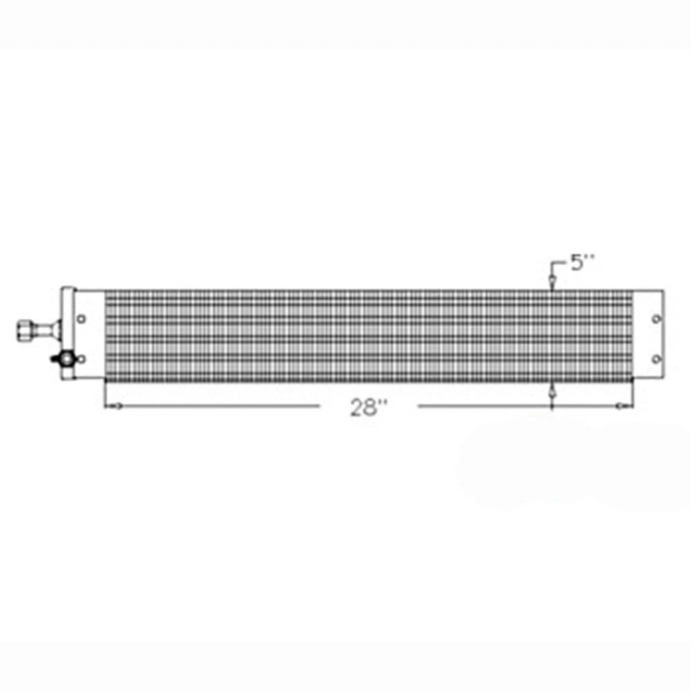 F63646 Evaporator Fits Case 870 970 1070 1170 1175 1270 1370 1570