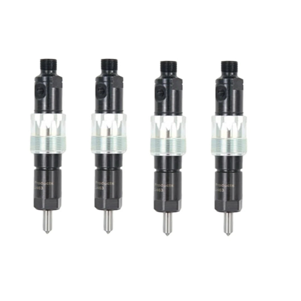 (4) Injectors Re46364 Fits John Deere Re55971 Tractor Skidder Excav