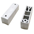 Brunswick Boat Swim Platform Adapter Brackets Gray by Brunswick