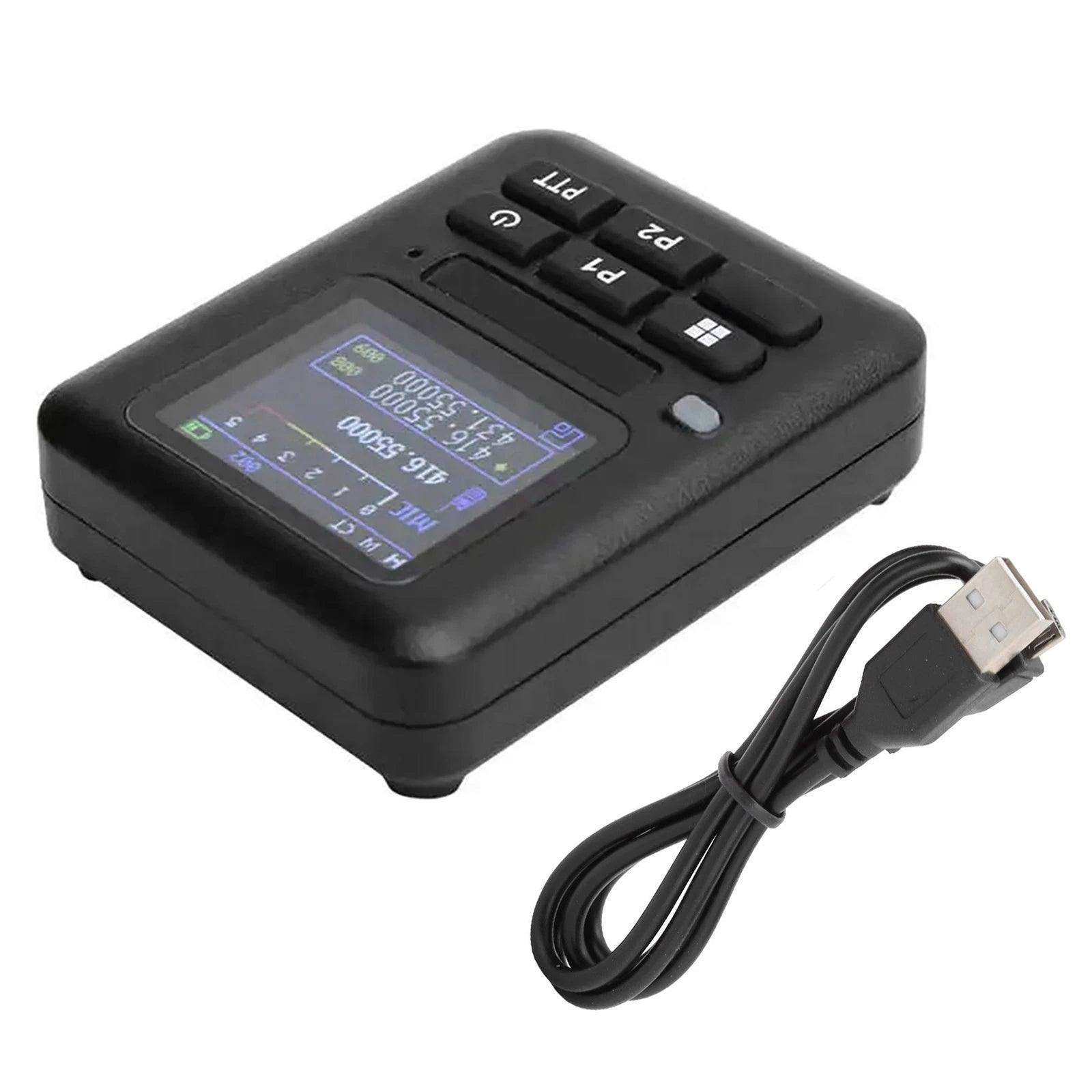 Walkie Talkie Frequency Counter Meter Tester Decoder Analog/mute