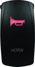 Dragonfire Racing Lighted Switch Horn On/off Red