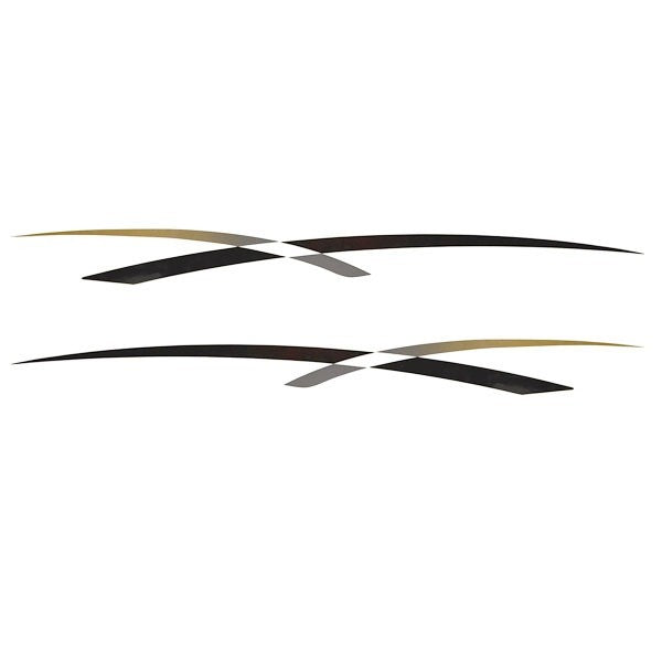 Rinker Boat Graphic Decal Captiva Stickers Set of 2 by Rinker