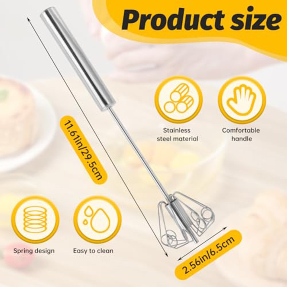 Handheld Stainless Steel Mixer