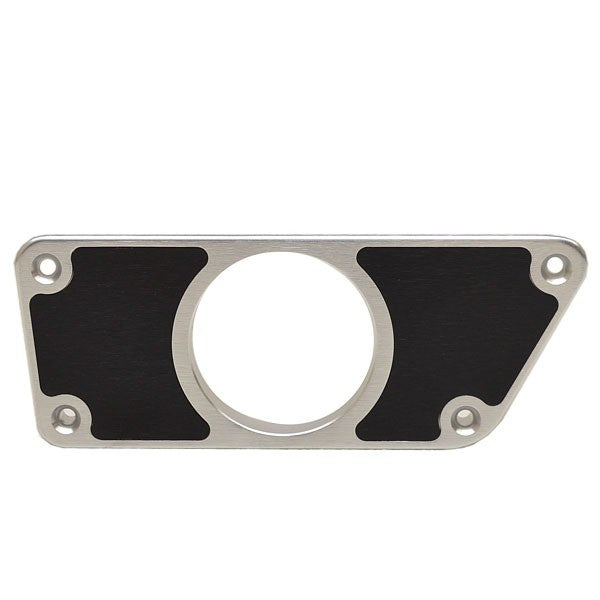 MasterCraft Boat Blank Compass Panel Black Aluminum 6 3/8 x 2 1/2 Inch by MasterCraft