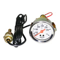 12V Iron Water Temperature Gauge 52mm Mechanical For Car Engine